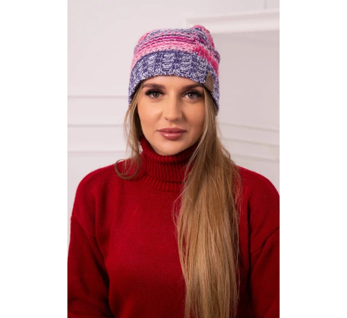 fleecová čepice  fialová model 18752115 - K-Fashion