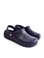 Pánské lehké pantofle Big Star model 21593899 Námořnická modrá - Big Star Shoes