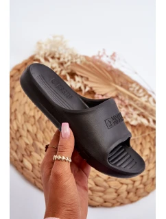 Lekkie Piankowe Klapki Dziecięce Big Star NN374556 Czarny