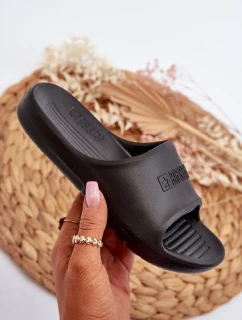 Lekkie Piankowe Klapki Dziecięce Big Star NN374556 Czarny