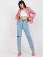 Džínsové nohavice EM SP RD1345.67P svetlo modrá