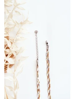 Elegantná viacfarebná hadia retiazka