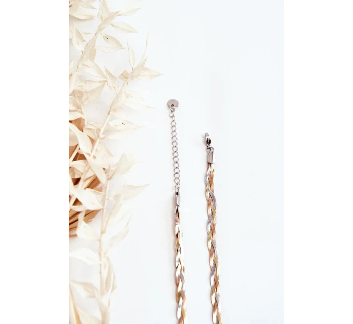 Elegantná viacfarebná hadia retiazka