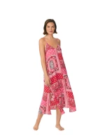 Dámska nočná košeľa YI60015 681 ružová - DKNY Dámska nočná košeľa YI60015 681 ružová - DKNY