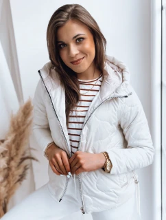 Dámska bunda FLUFFY white FashionStreet TY3582