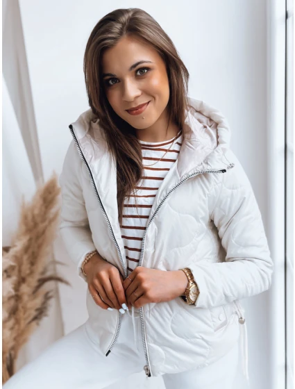 Dámska bunda FLUFFY white FashionStreet TY3582