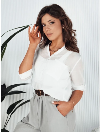 LUNA dámske tričko biele FashionStreet RY2328