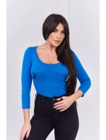 Body s potlačou pištole nevädzovej modrej farby