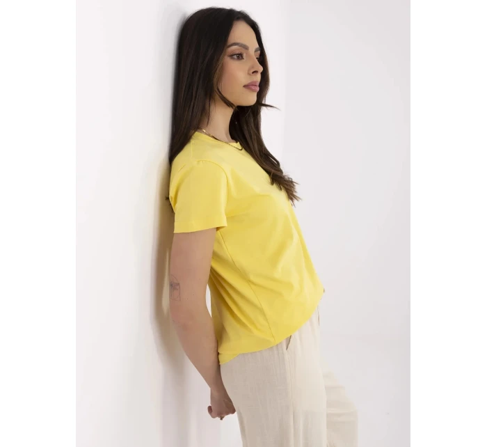 T shirt CLM TS model 21091850 żółty - FPrice