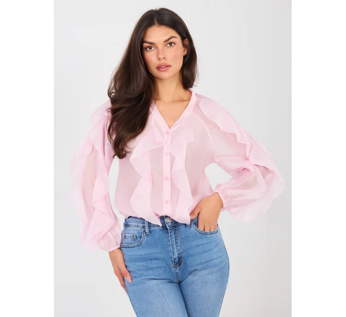 IT košeľa KS 29035.50 svetloružová