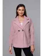 Krátky prehoz cez oblečenie typu alpaka v bledo ružovej farbe (CJ65) Krátky prehoz cez oblečenie typu alpaka v bledo ružovej farbe (CJ65)