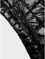 Černá dámská bunda s kapucí model 21247054 - J.STYLE