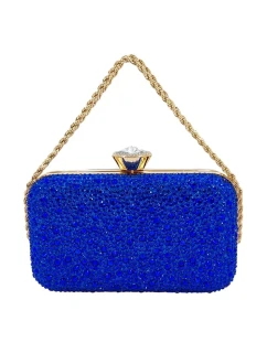 Komfortní dámské psaníčko královské modré 9W828 - TOM&EVA