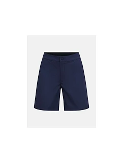 Dámské šortky W Player Shorts, model 22231716 tmavě modrá - Peak Performance
