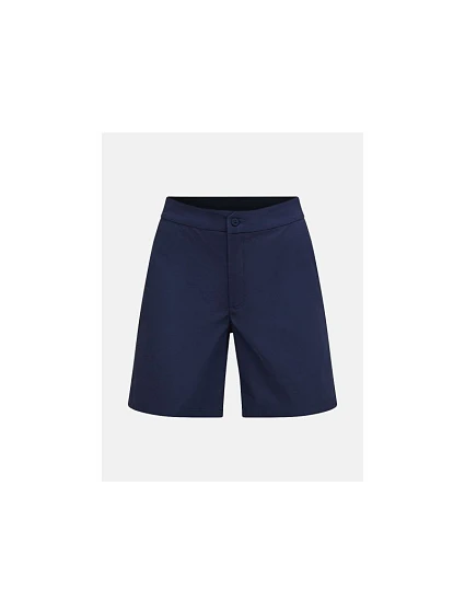 Dámske šortky PEAK PERFORMANCE W Player Shorts, farba: tmavomodrá