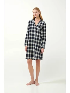 Vamp - Flanelová nočná košeľa 21703 - Vamp