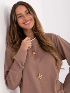 Bluza RV BL model 21717667 ciemny bezowy - FPrice