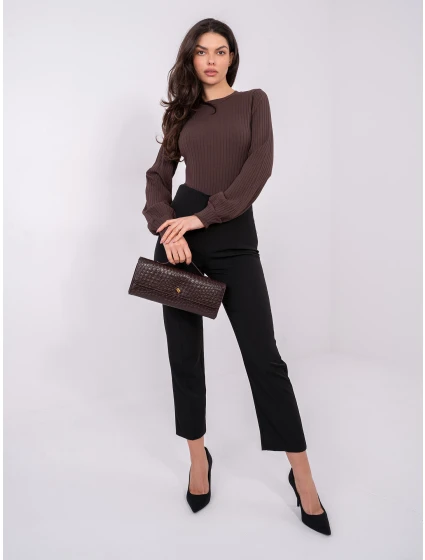 Blúzka RV BZ A1052.00 tmavohnedá