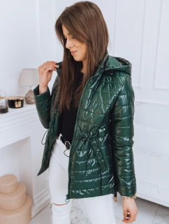 Dámská bunda TARINA tmavě zelená Dstreet TY2521