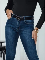 Dámské džínové úzké kalhoty navy blue Dstreet model 21982701 - FashionStreet