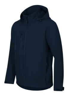 Pánska softshellová bunda Trail (tmavomodrá)