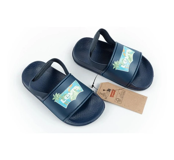 Levi's Pool S Mini Boys Navy Blue Detské sandále Levi's Pool S Mini Boys Navy Blue Detské sandále