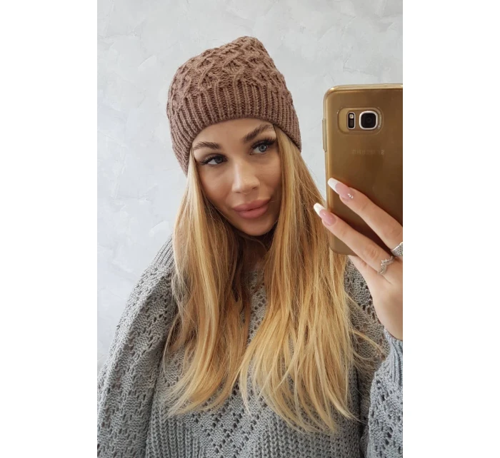 Fleecová čiapka Roma K224 mocca Fleecová čiapka Roma K224 mocca