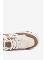 Sneakersy Na Platformie Big Star OO274A151 Ciemnobeżowe Sneakersy Na Platformie Big Star OO274A151 Ciemnobeżowe