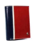 Pánske peňaženky [DH] 331 RBA D NAVY RED námornícka modrá
