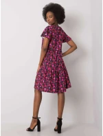 Šaty WN SK 842 1.25P čierna a ružová