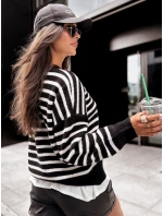 Dámsky sveter BREEZY black FashionStreet MY1989