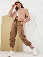 Dámské padákové kalhoty camel Dstreet model 21971092 - FashionStreet