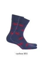 Pánske ponožky Wola Perfect Man vzorované W 94N03 Casual