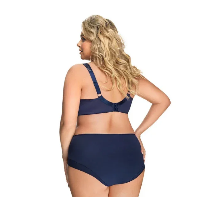 Mäkká podprsenka Gorsenia K 441 Luisse Navy blue