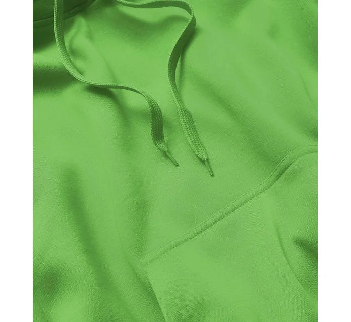 Zelená dámska tepláková mikina (W02-70)