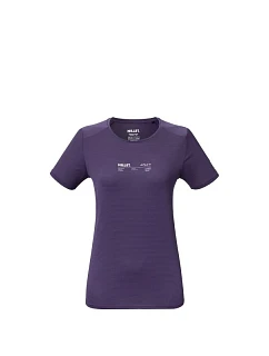 Koszulka damska MILLET Intense Essential Ts Ss W fioletowa