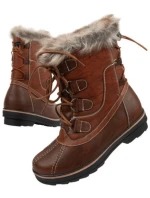 Dámske topánky Geographical Norway W SOPHIA CHOCOLAT