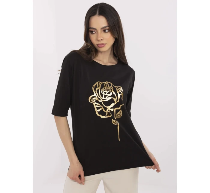 Bluzka CLM BZ model 21094612 czarny - FPrice Bluzka CLM BZ model 21094612 czarny - FPrice