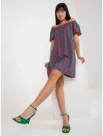 Dámske šaty D73771R30145J zelená - FPrice