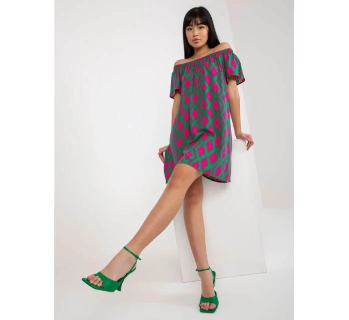 Dámske šaty D73771R30145J zelená - FPrice