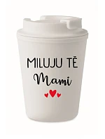 I LOVE YOU MAMI - biely termohrnček 300 ml I LOVE YOU MAMI - biely termohrnček 300 ml