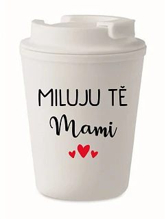 I LOVE YOU MAMI - biely termohrnček 300 ml