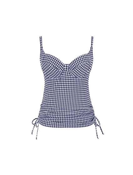 Vrchní díl plavek Tankini navy   model 20221511 - Panache