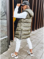 Dámská zelená oboustranná vesta Dstreet model 21970075 - FashionStreet