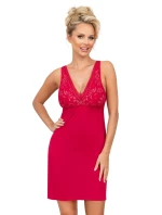 Vínová nočná košeľa Silvana pre ženy - Donna