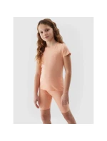 Dievčenské tričko zo 100% bavlny 4F Junior