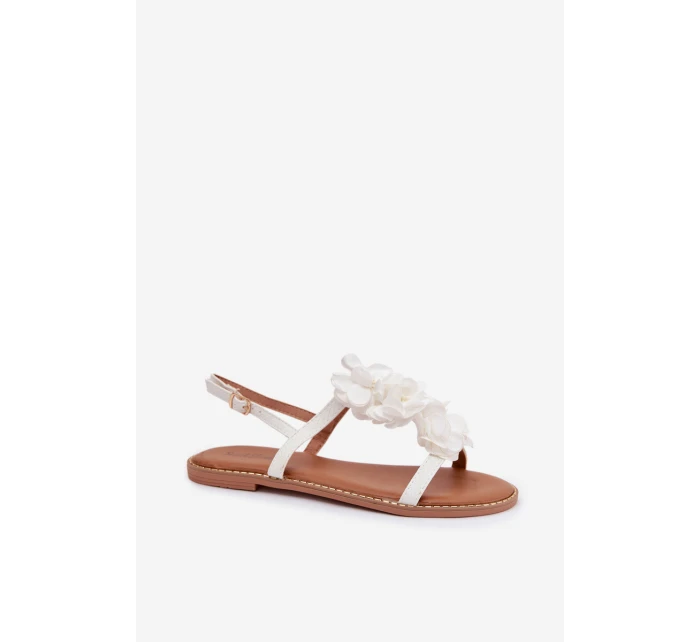 Dámské sandály Ploché S  Bílé model 21961030 - Boto