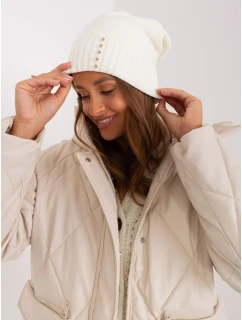 Czapka JK CZ 13 model 18975346 ecru - FPrice