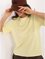 T shirt RV TS model 22097915 jasny żółty - FPrice