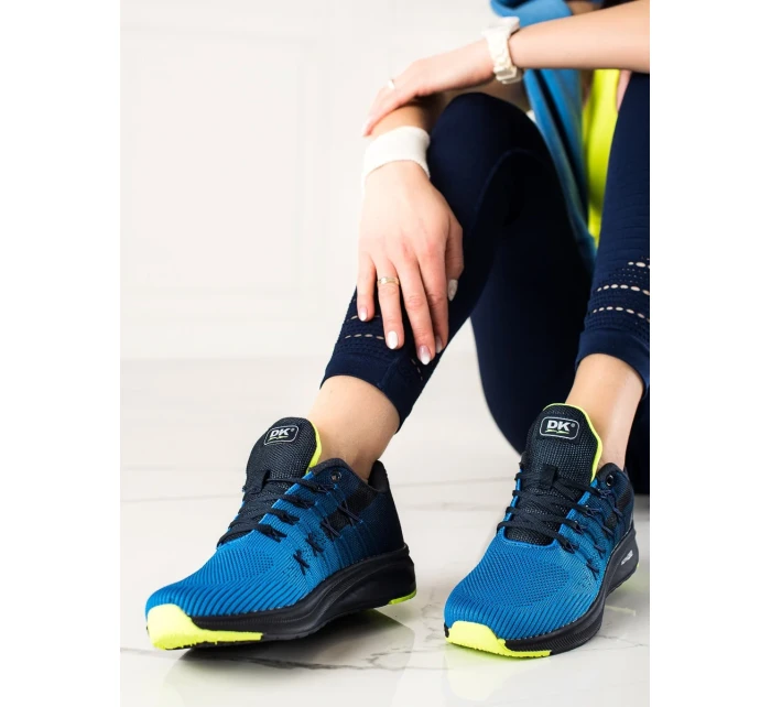 Klasické tenisky dámske modré bez podpätku Klasické tenisky dámske modré bez podpätku